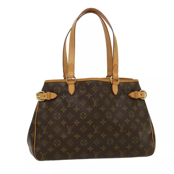 LOUIS VUITTON Monogram Batignolles Horizontal Tote Bag M51154 LV Auth am2463gLOU - Picture 1 of 12